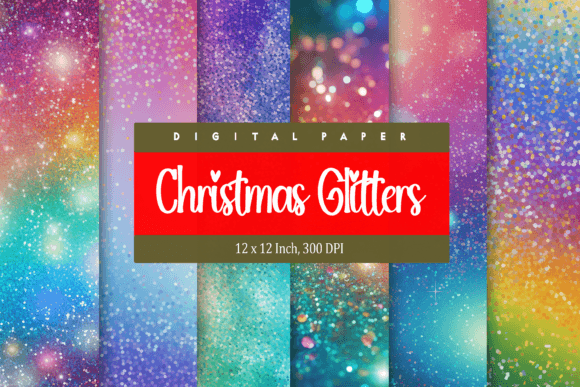 Download Christmas Rainbow Glitter - Premium Resources