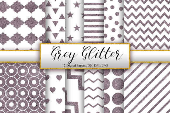 Download Grey and White Glitter Background - White glitter Collection