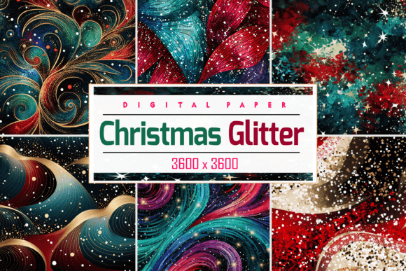 Download Abstract Christmas Glitter - Premium Bundle
